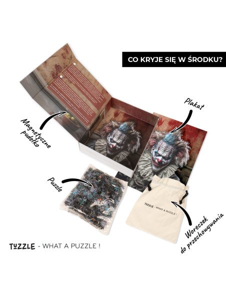 Tuzzle - Extraordinary puzzles for adults and teenagers. Beautifully packaged in a magnetic box with a poster and a storage bag.