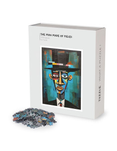 Tuzzle - Extraordinary puzzles for adults and teenagers. Beautifully packaged in a magnetic box with a poster and a storage bag.