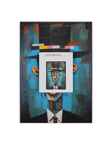 Tuzzle - Niezwykłe puzzle dla dorosłych i nastolatków. Przepięknie opakowane w magnetyczne pudełko z plakatem i woreczkiem.