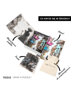 Tuzzle - Extraordinary puzzles for adults and teenagers. Beautifully packaged in a magnetic box with a poster and a storage bag. 2