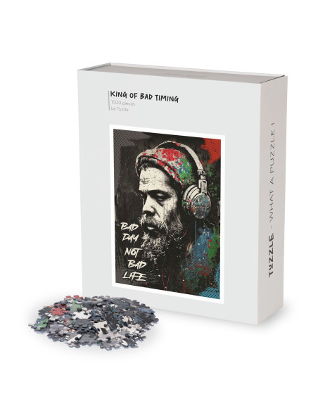 Tuzzle - Extraordinary puzzles for adults and teenagers. Beautifully packaged in a magnetic box with a poster and a storage bag.